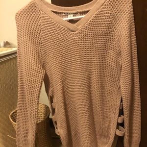 Baby pink sweater